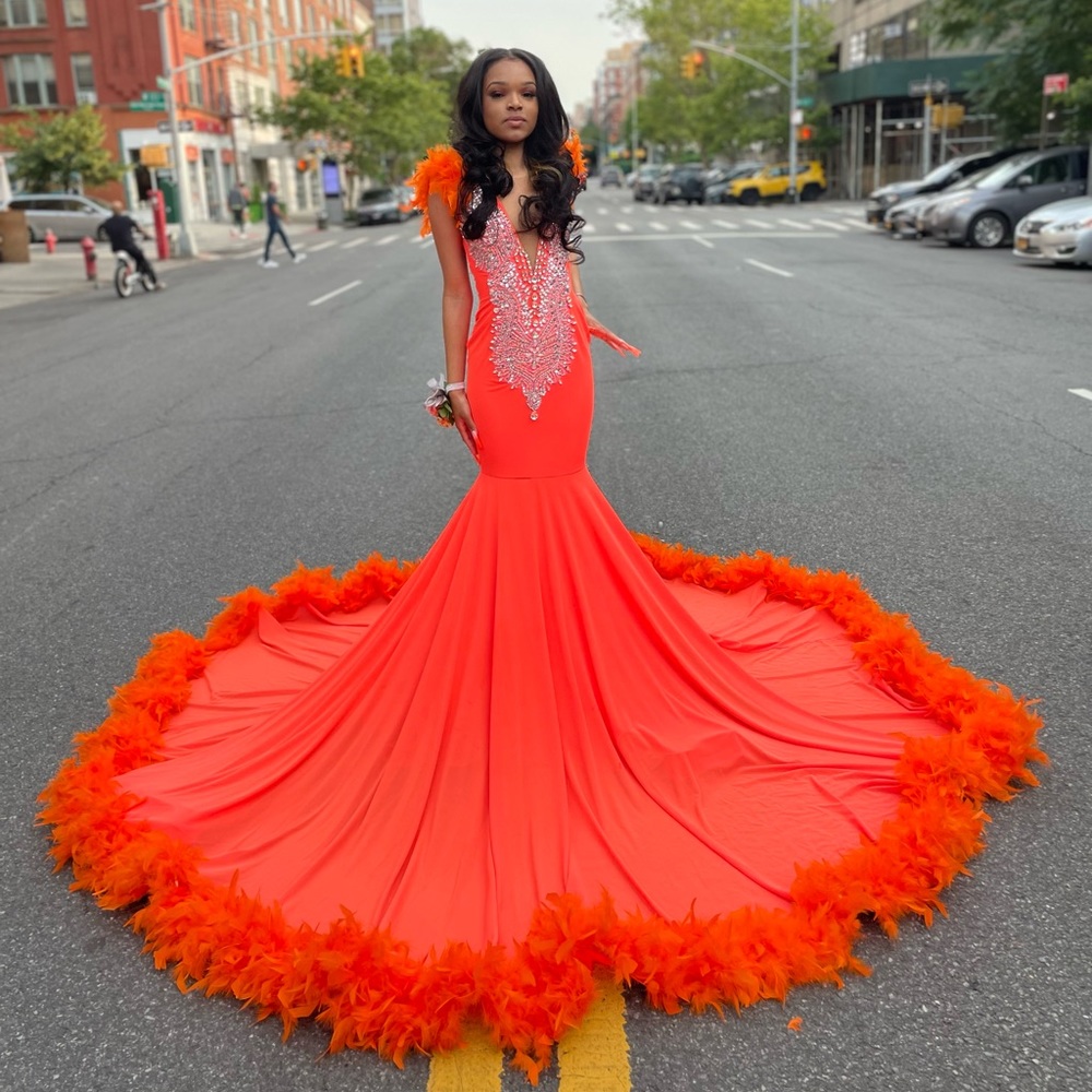 Prom dress custom made